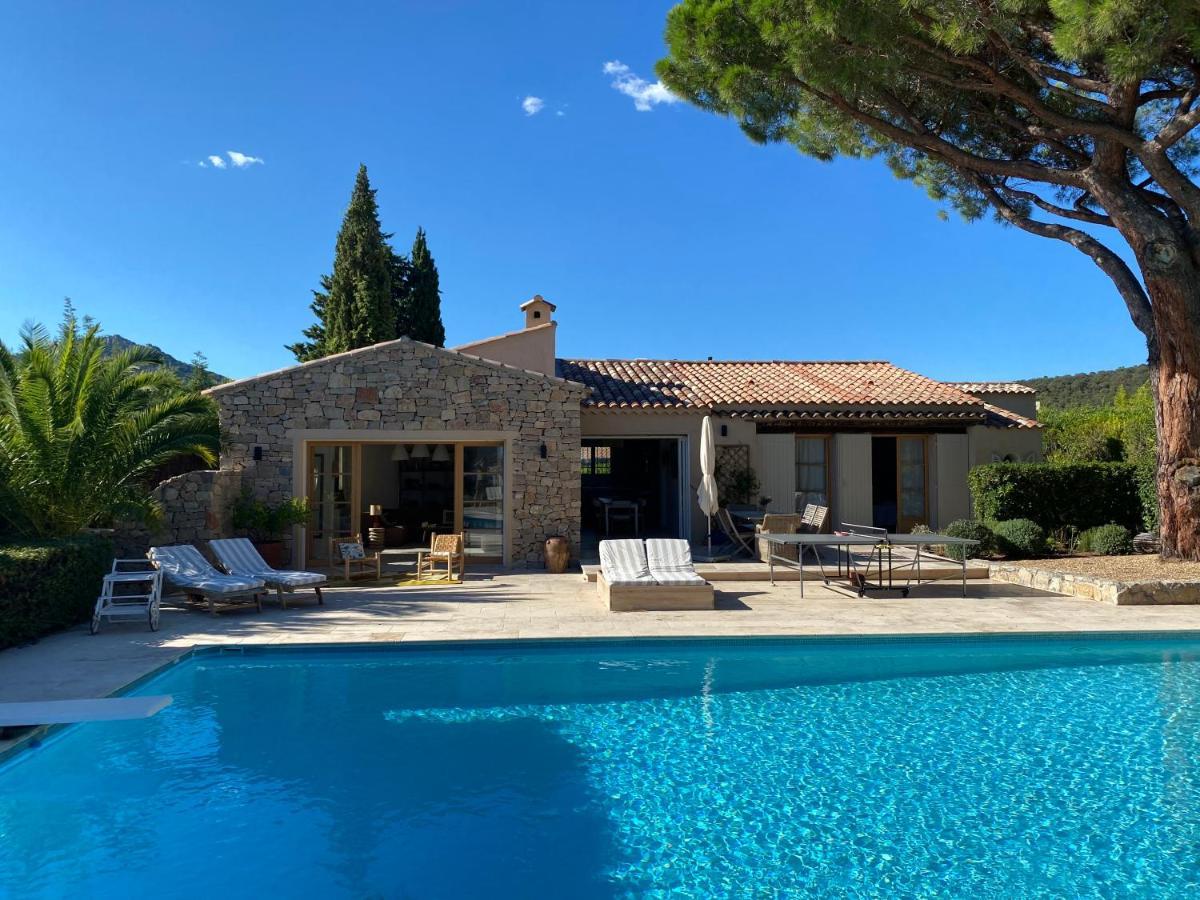 Lovely "Provence" Villa With Sea View, Private Heated Pool, Airco And Beautiful Garden Гримо Екстер'єр фото