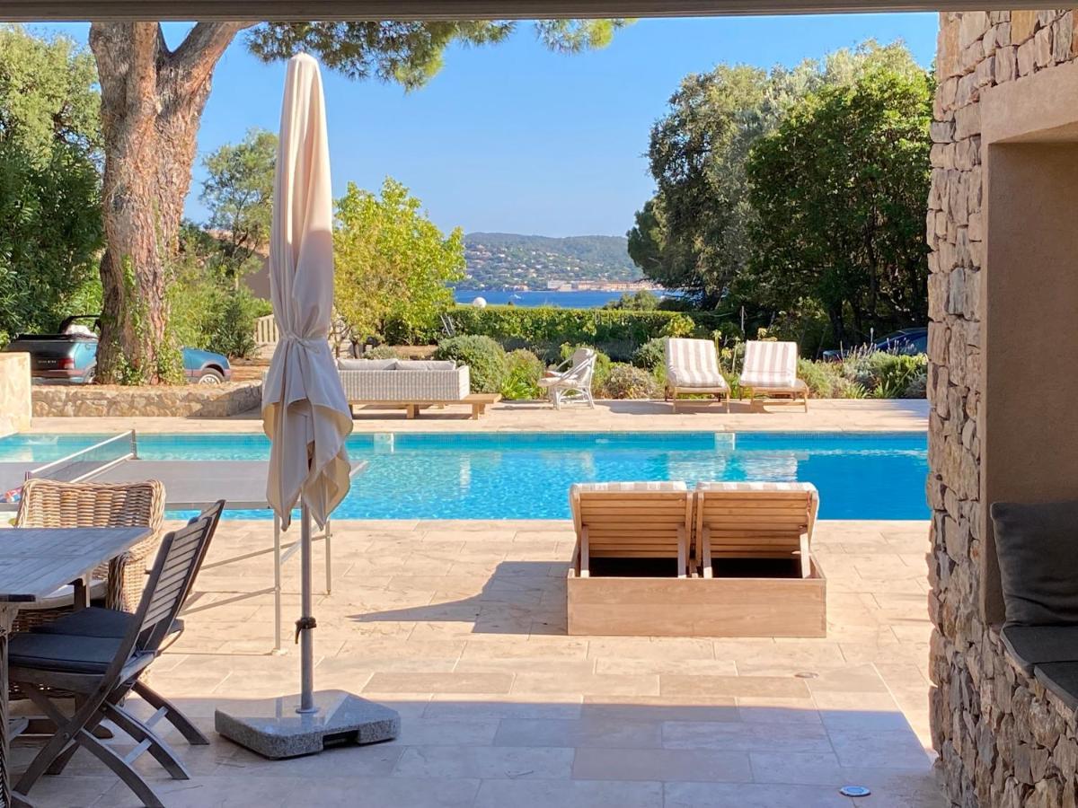 Lovely "Provence" Villa With Sea View, Private Heated Pool, Airco And Beautiful Garden Гримо Екстер'єр фото